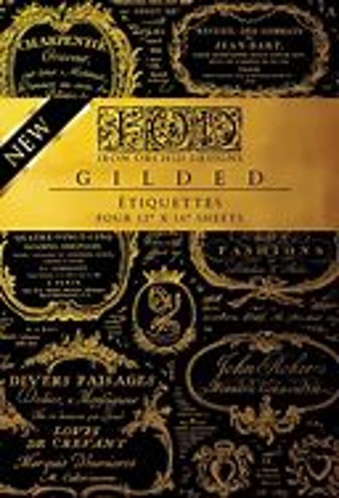 Gilded etiquettes
