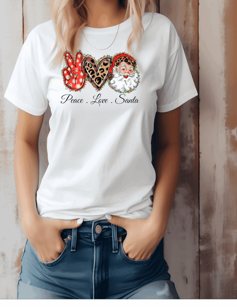 Peace Love Santa