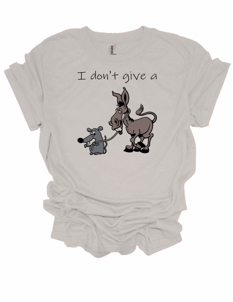 I don’t give a rats…